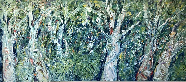 Ghost Guns and Rain 250cm x 110cm